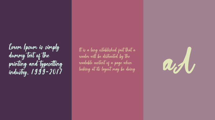 Wonderful Vacation Font