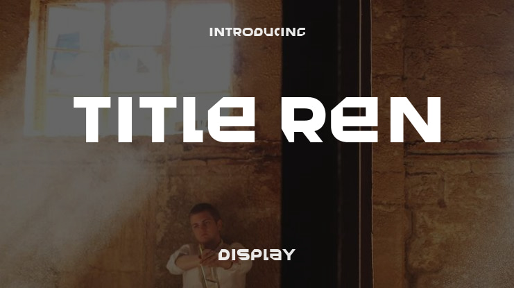 Title Ren Font Family