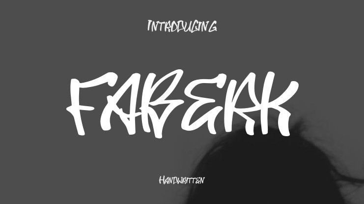 FABERK Font