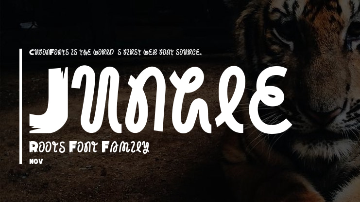 Jungle Roots Font