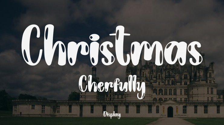 Christmas Cherfully Font