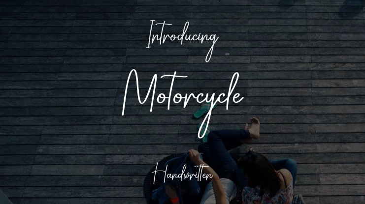 Motorcycle Font