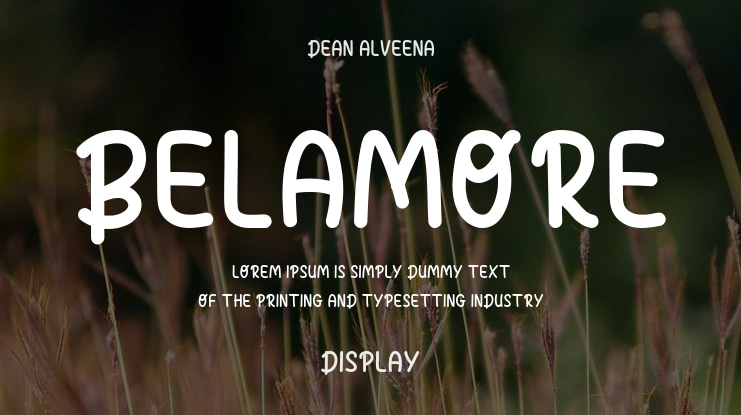 Belamore Font