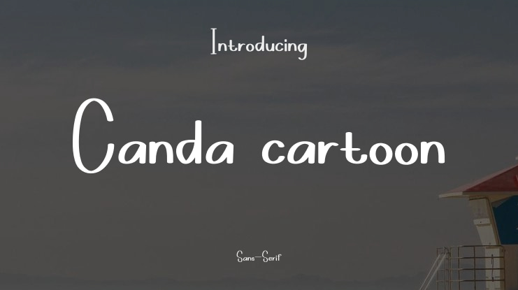 Canda cartoon Font
