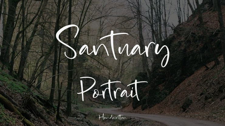 Santuary Portrait Font Family