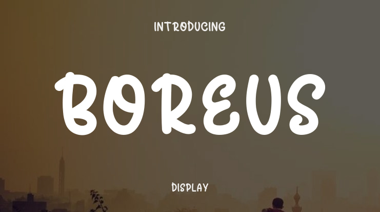 Boreus Font