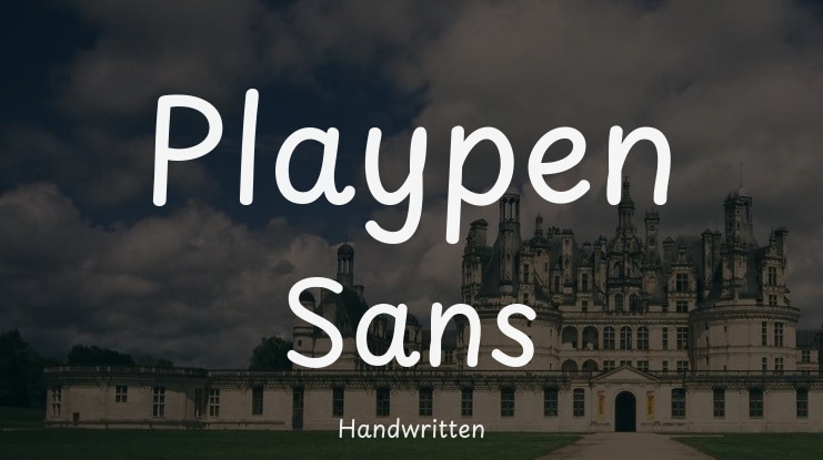 Playpen Sans Font Family