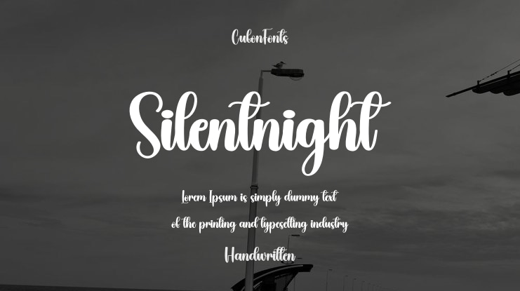 Silentnight Font