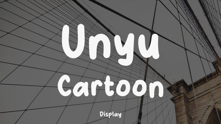 Unyu Cartoon Font