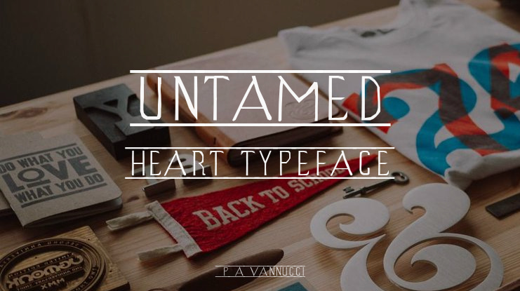 UNTAMED HEART Font