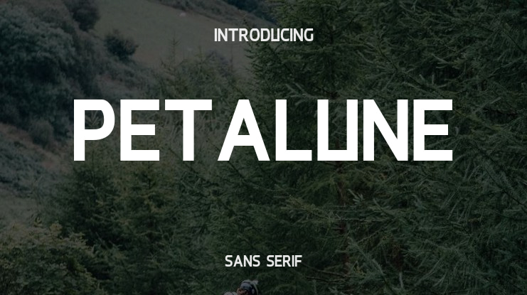 Petalune Font