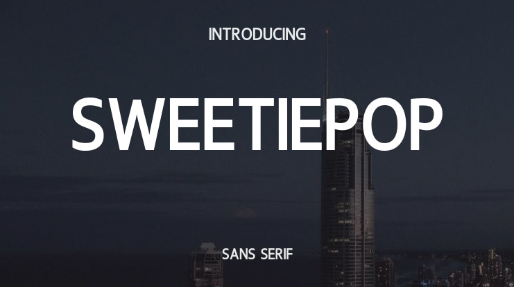Sweetiepop Font
