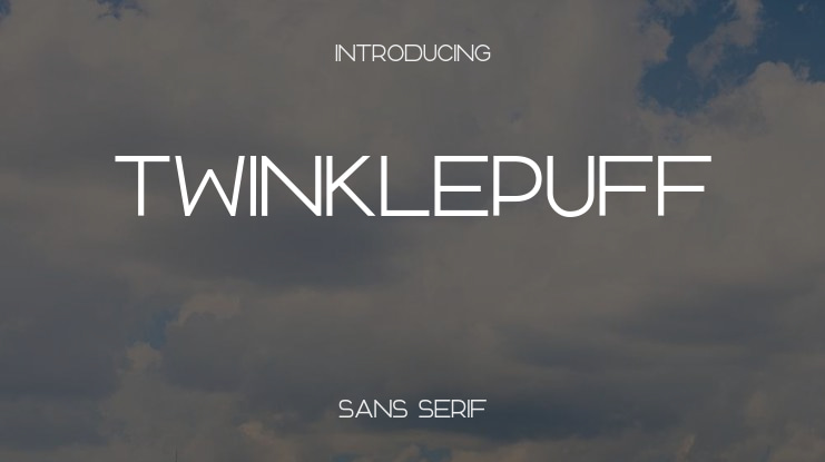 Twinklepuff Font