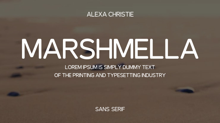 Marshmella Font