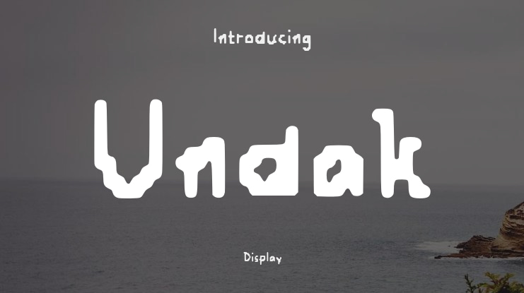Undak Font