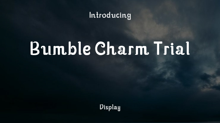 Bumble Charm Trial Font