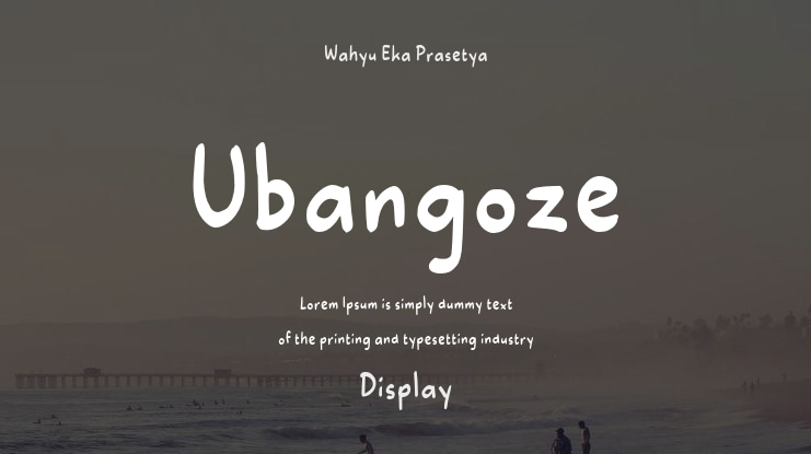 Ubangoze Font