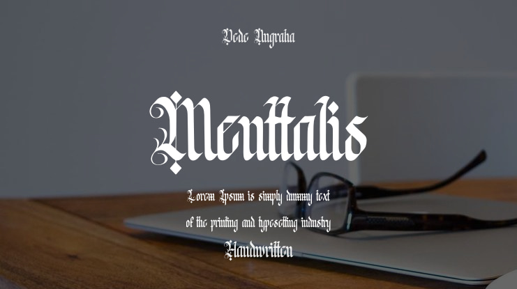 Menttalis Font