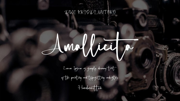 Amallicita Font