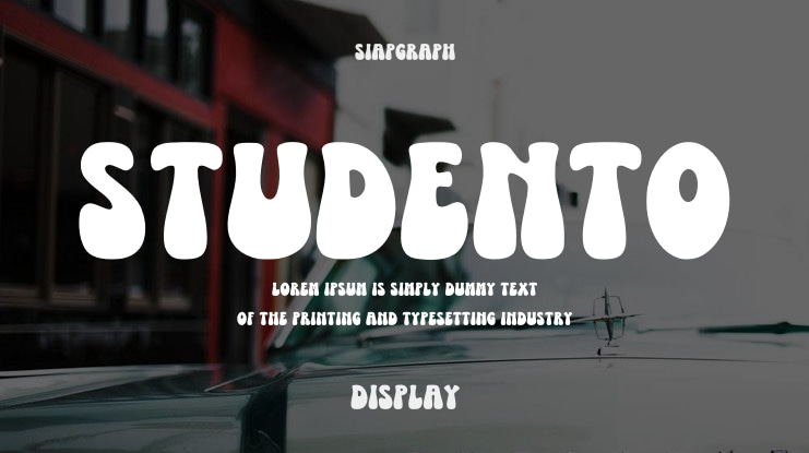 Studento Font