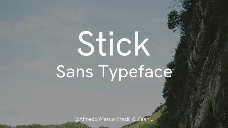 Stick Sans Font