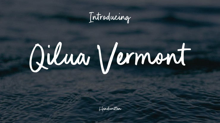 Qilua Vermont Font
