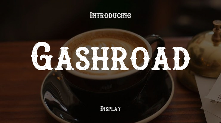 Gashroad Font