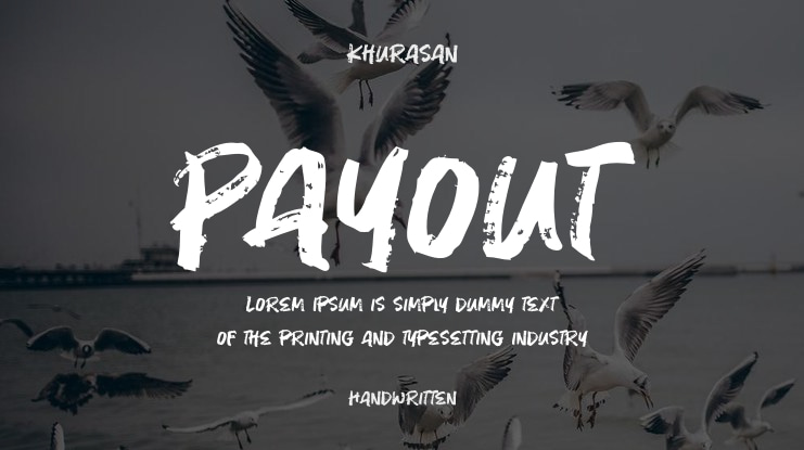 Payout Font
