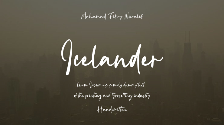 Icelander Font