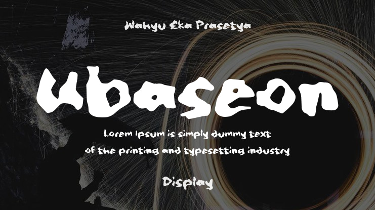 Ubaseon Font