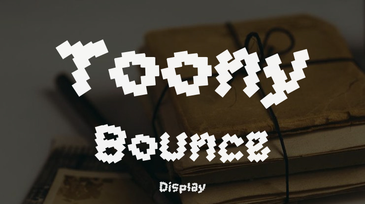 Toony Bounce Font