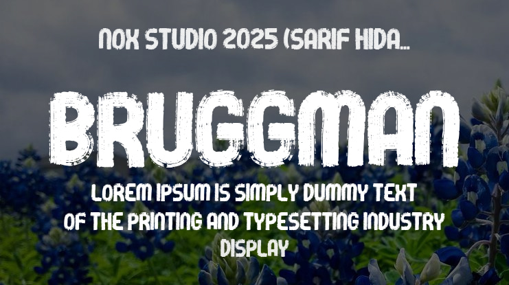 Bruggman Font