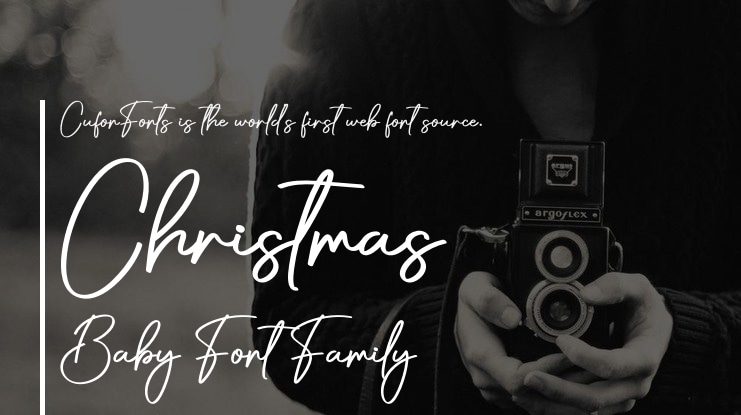 Christmas Baby Font