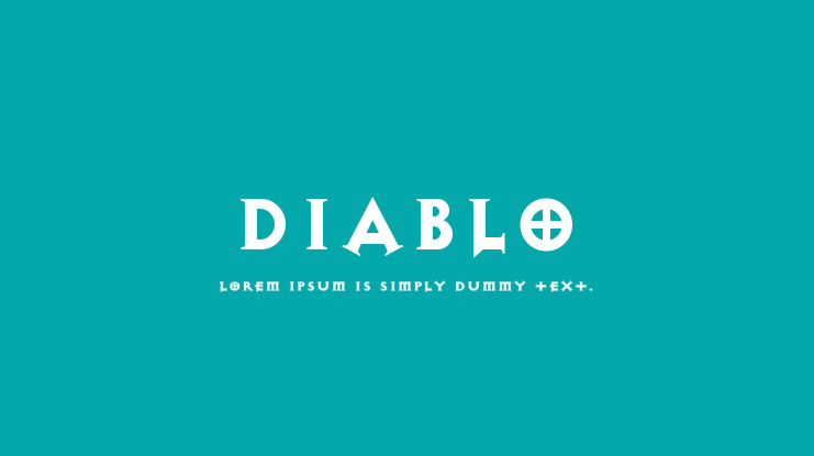 Diablo Font