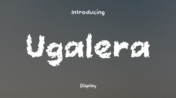 Ugalera Font