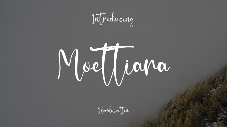 Moettiara Font