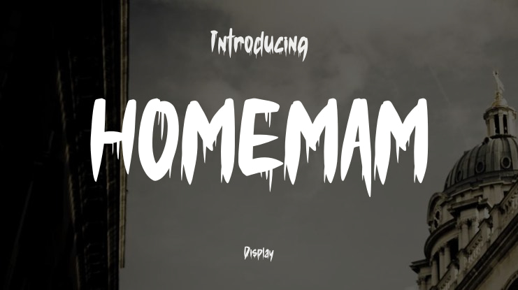 HOMEMAM Font