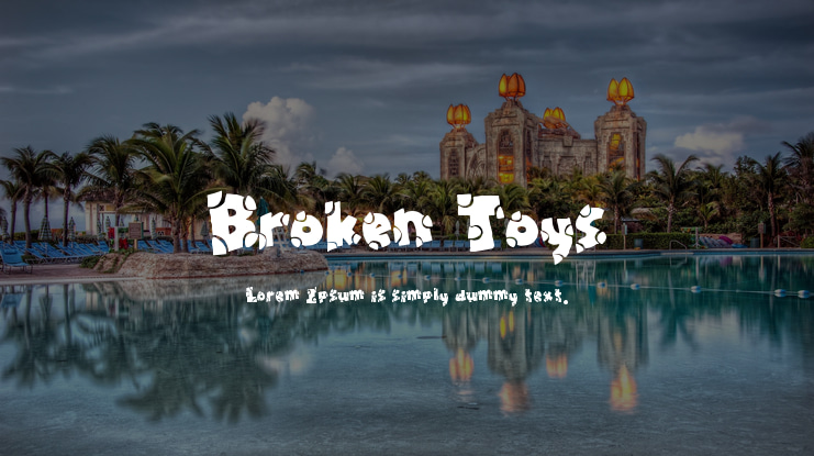 Broken Toys Font