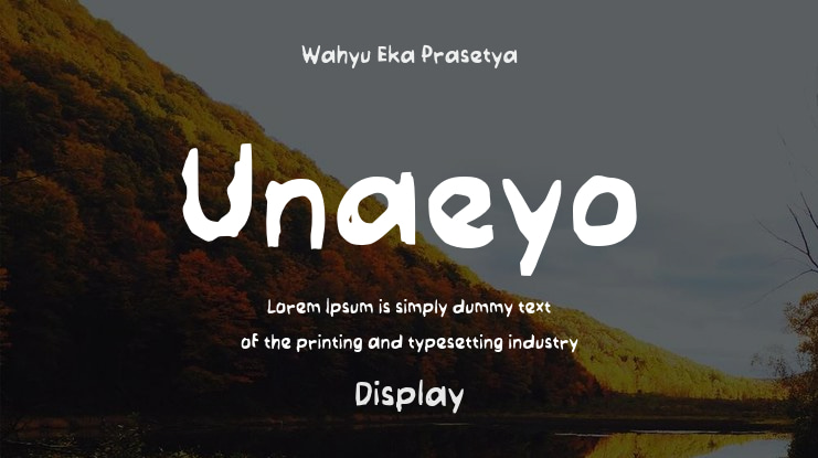 Unaeyo Font