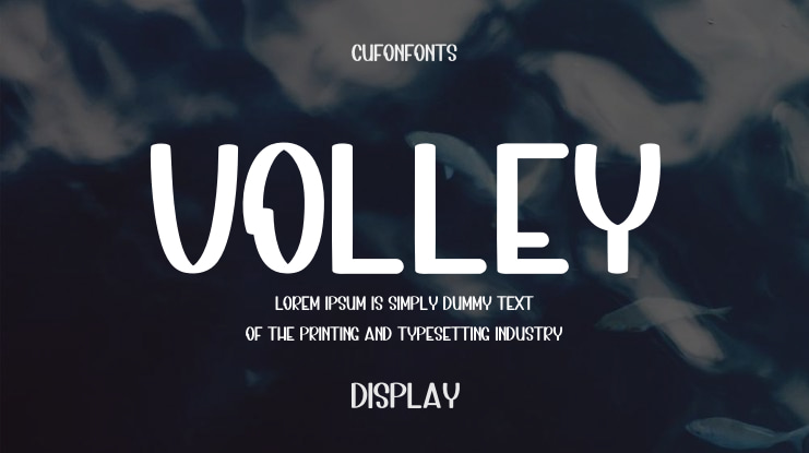 Volley Font