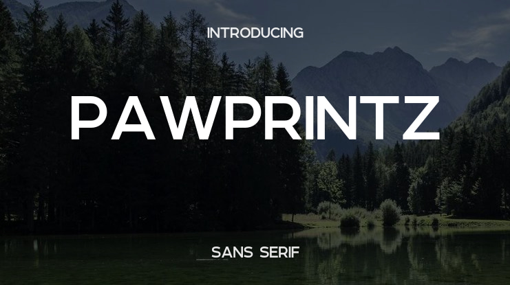 Pawprintz Font