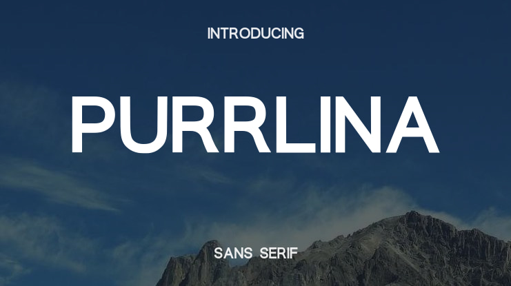 Purrlina Font