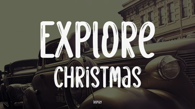 Explore  Christmas Font