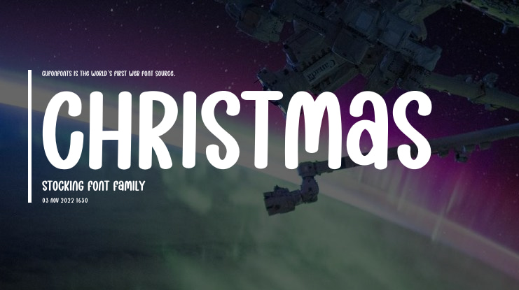 Christmas Stocking Font