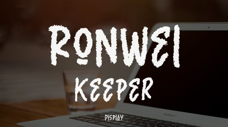 Ronwel Keeper Font