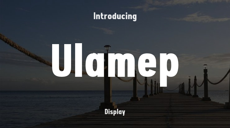 Ulamep Font