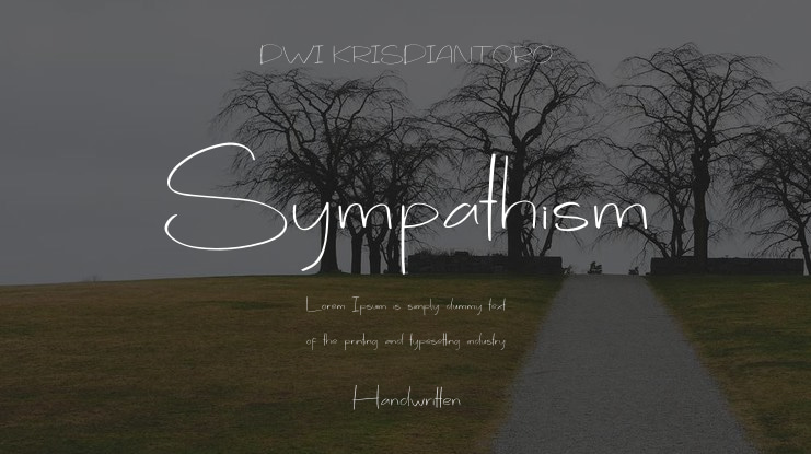 Sympathism Font