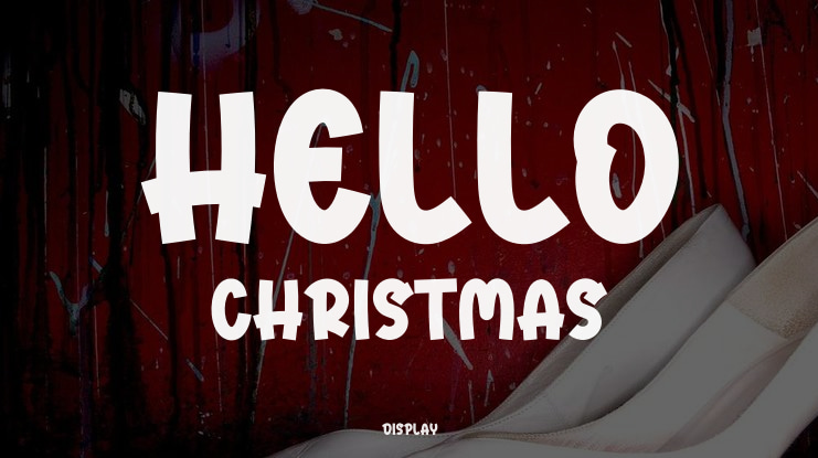Hello Christmas Font