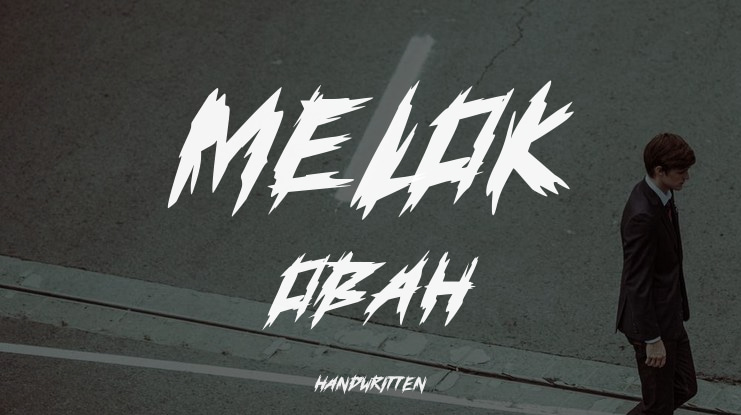 MELOK OBAH Font