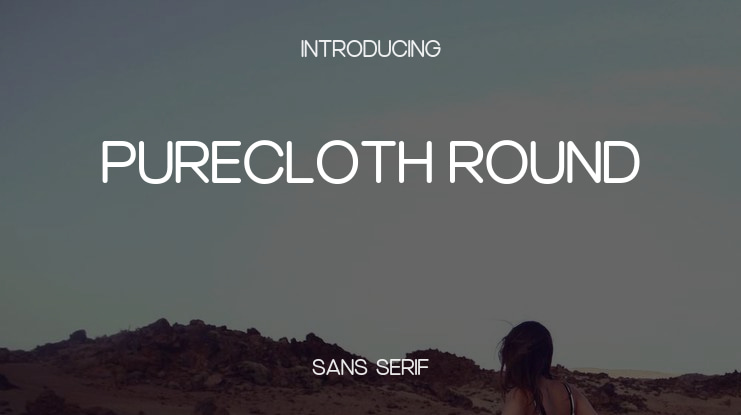 Purecloth Round Font